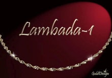 Lambada 1 - náramek zlacený